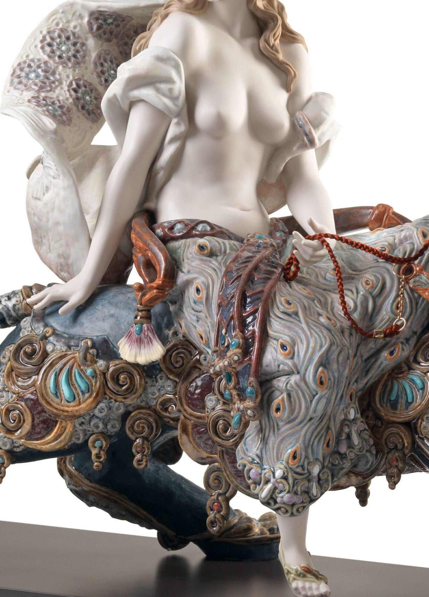 Bacchante on A Panther Woman Sculpture Limited Edition