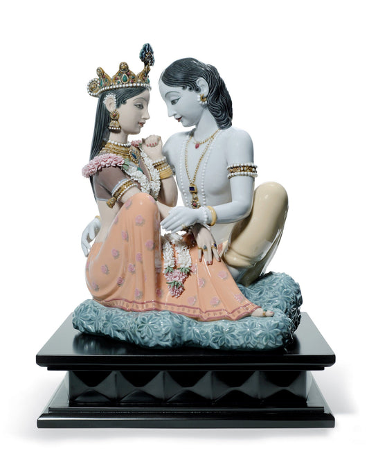 Lladro Ram Darbar Set (Re-deco) (Rama, Sita, Lakshman, & Hanuman Sculp –  FormFluent