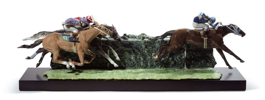 At The Derby Horses Sculpture Limited Edition