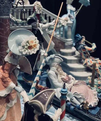  Lladró Carnival in Venice Sculpture Limited Edition Sculpture by Lladró at  FormFluent