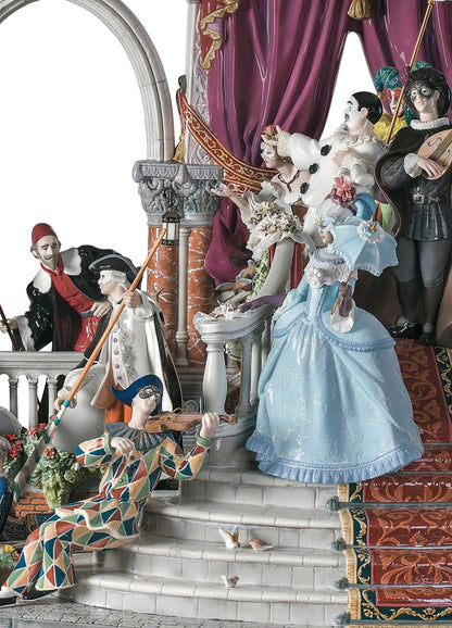  Lladró Carnival in Venice Sculpture Limited Edition Sculpture by Lladró at  FormFluent