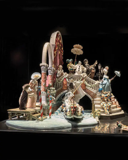  Lladró Carnival in Venice Sculpture Limited Edition Sculpture by Lladró at  FormFluent