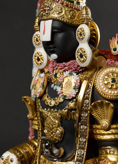  Lladró Lord Balaji (Venkateswara) Sculpture Limited Edition Sculpture by Lladró at  FormFluent