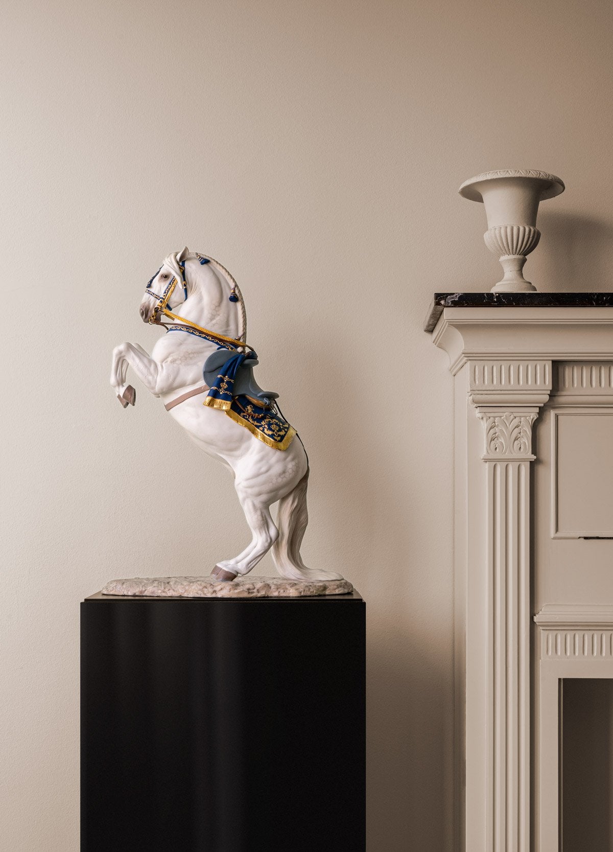 Spanish Pure Breed Horse Sculpture - Haute École, Limited Edition