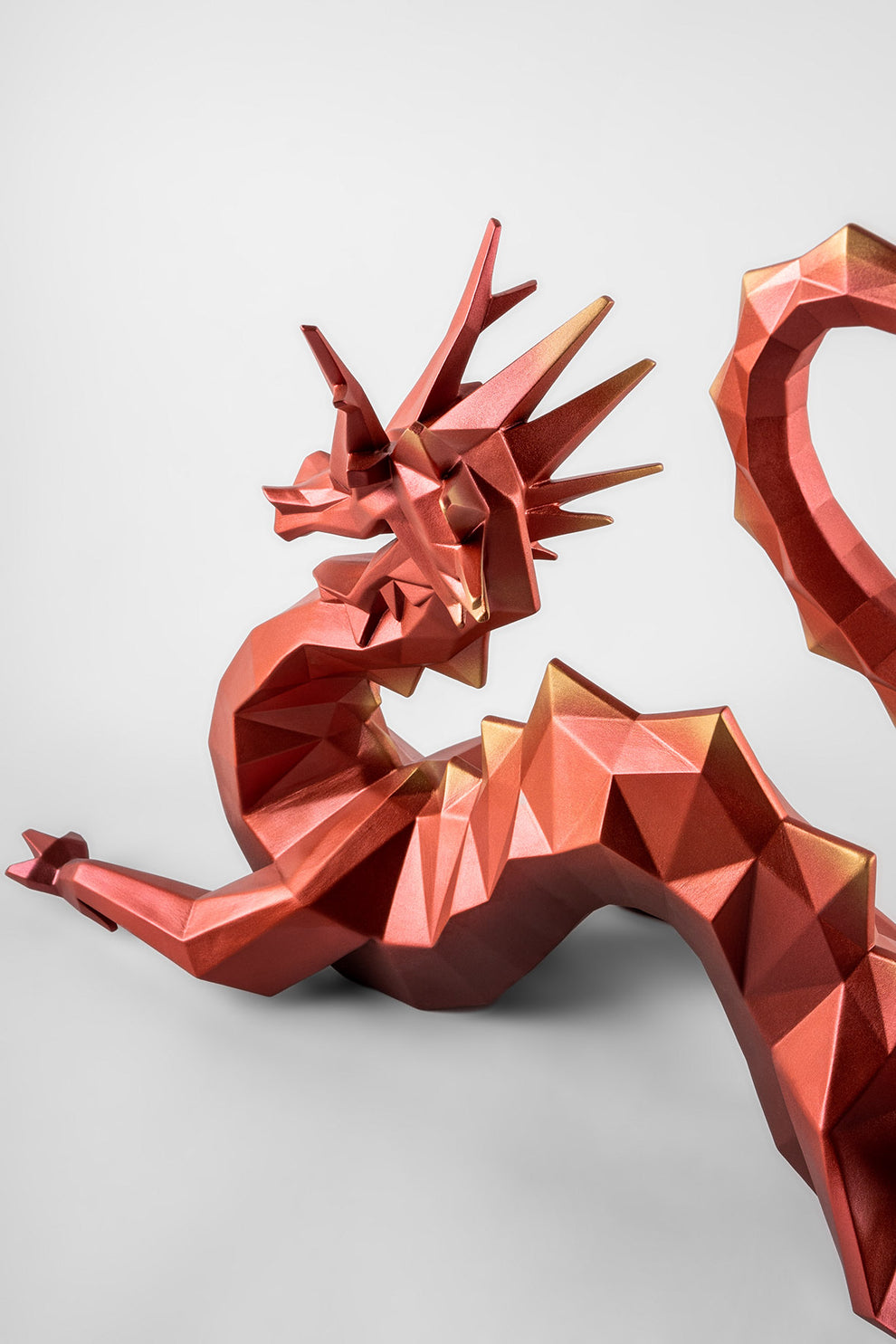 Lladró Origami Dragon Sculpture Limited Edition