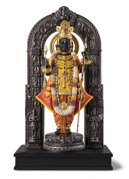 Lladró 01002039 Lord Ram Lalla by Dr. Arun Yogiraj Sculpture. Limited Edition