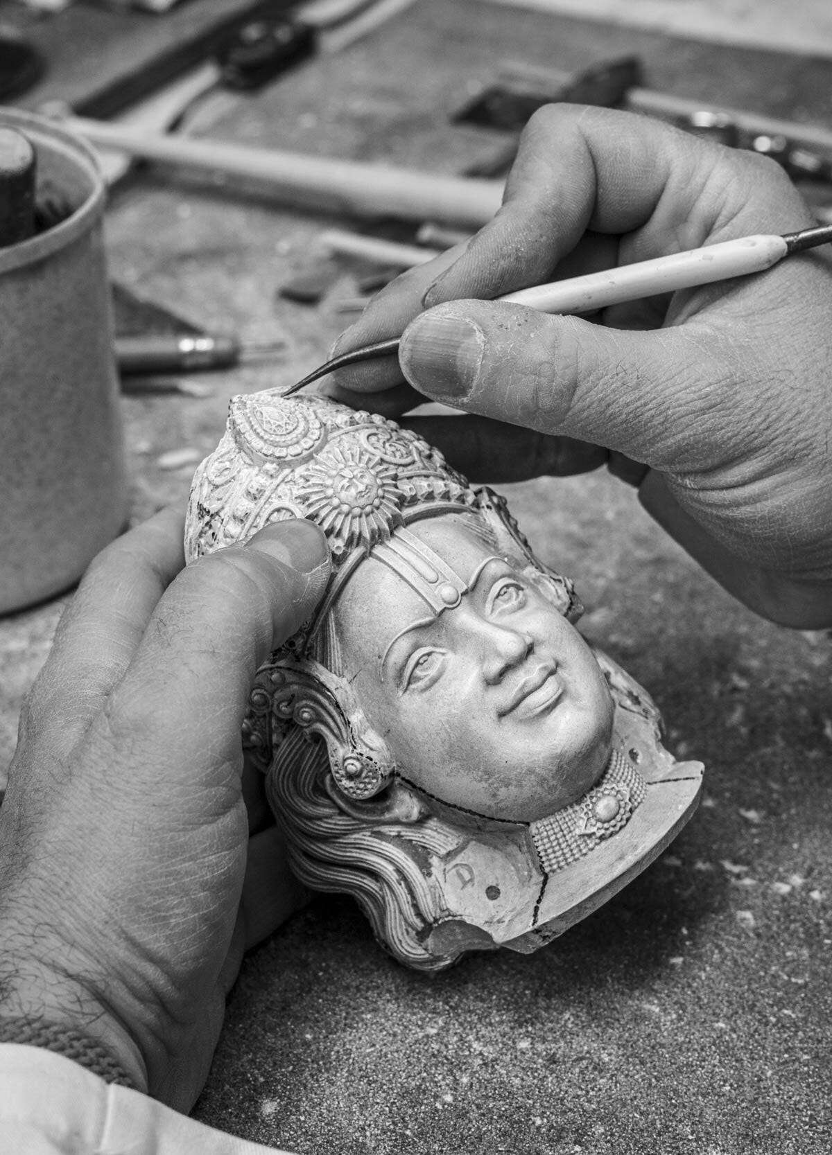  Lladró Lord Ram Lalla by Dr. Arun Yogiraj Sculpture. Limited Edition Lighting by Lladró at  FormFluent