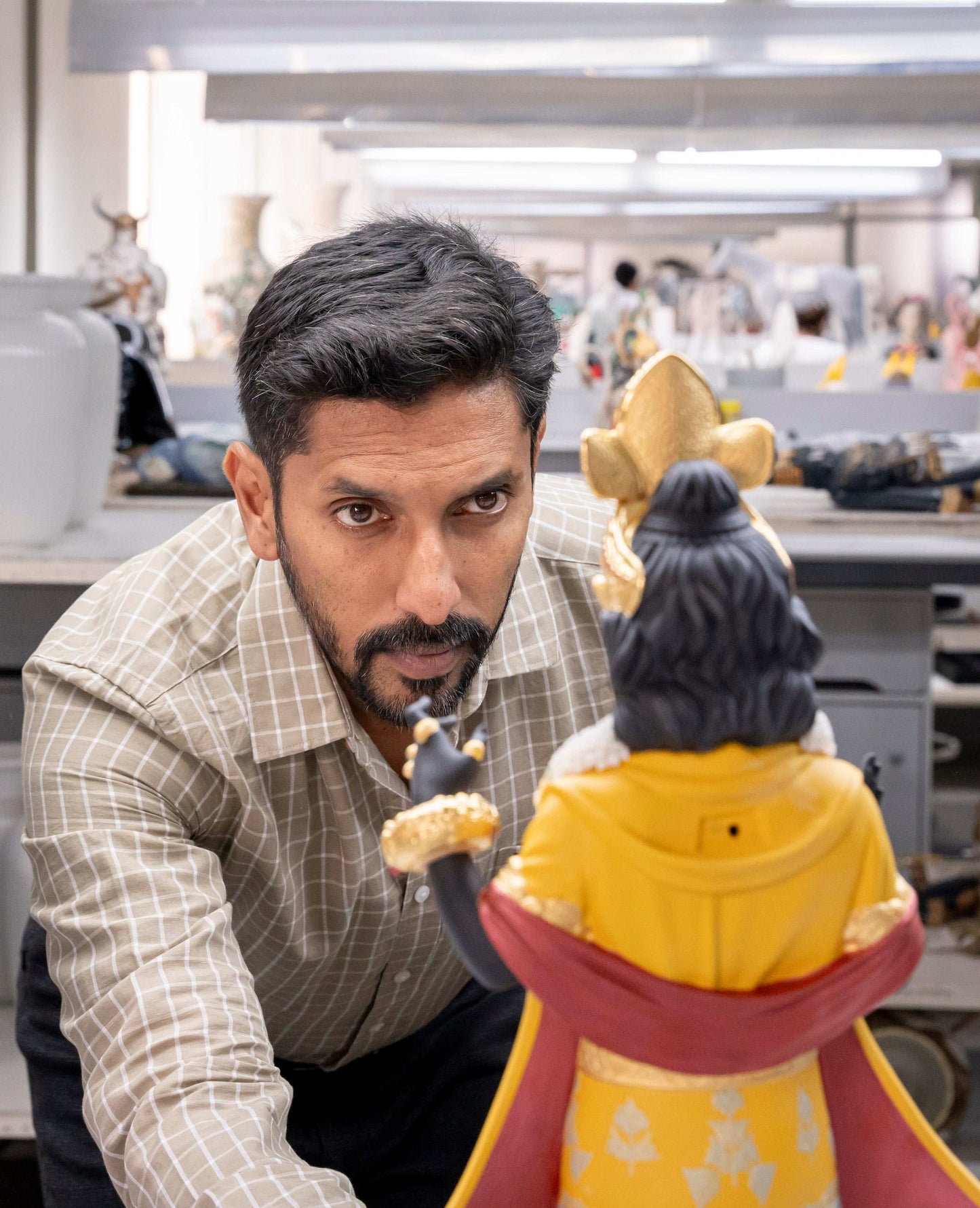  Lladró Lord Ram Lalla by Dr. Arun Yogiraj Sculpture. Limited Edition Lighting by Lladró at  FormFluent