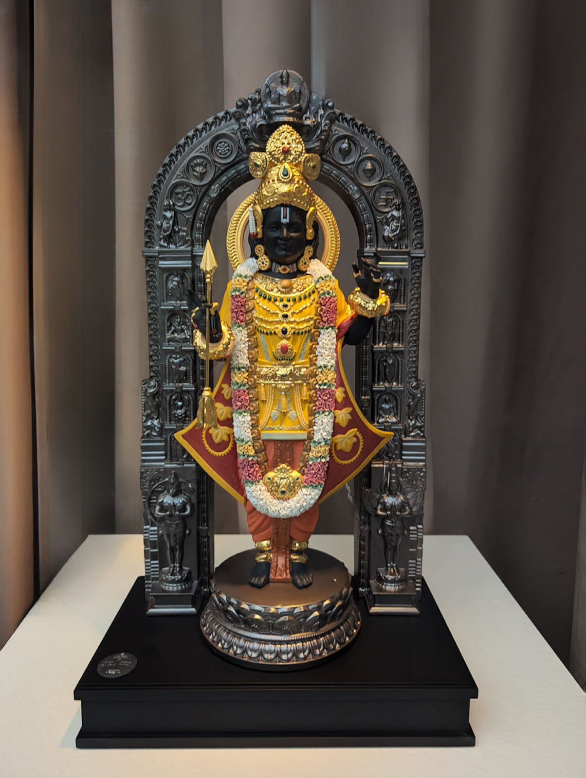  Lladró Lord Ram Lalla by Dr. Arun Yogiraj Sculpture. Limited Edition Sculpture by Lladró at  FormFluent