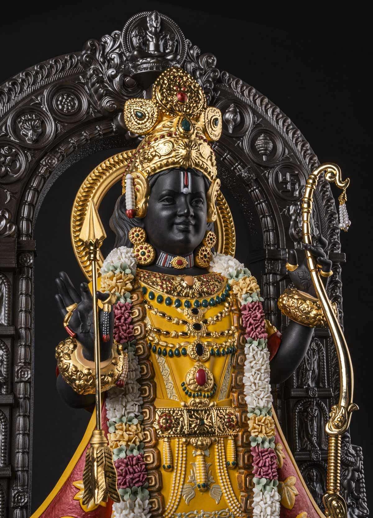  Lladró Lord Ram Lalla by Dr. Arun Yogiraj Sculpture. Limited Edition Lighting by Lladró at  FormFluent