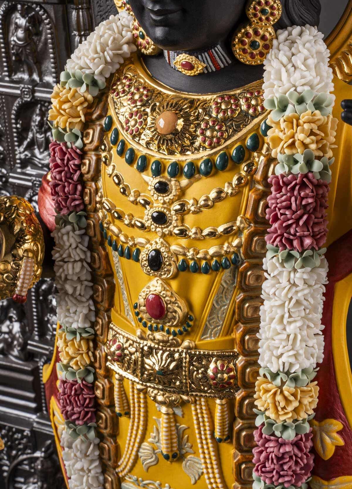  Lladró Lord Ram Lalla by Dr. Arun Yogiraj Sculpture. Limited Edition Lighting by Lladró at  FormFluent