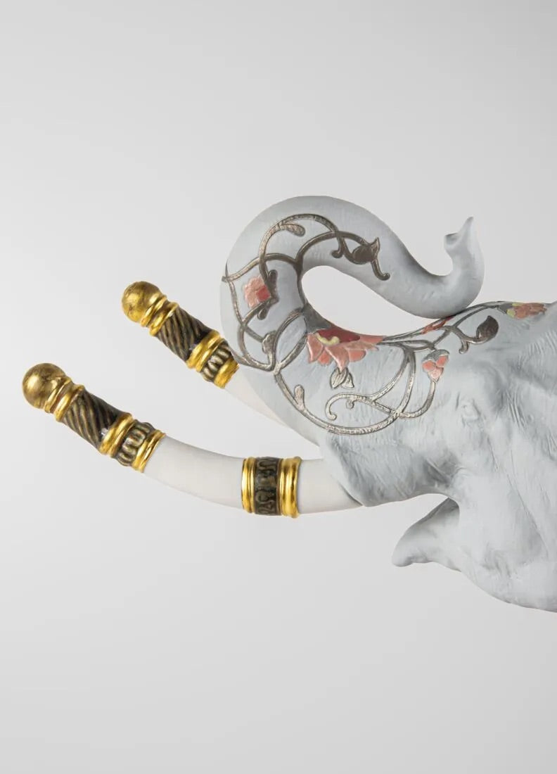 Buy Authentic Lladró Lladró Oriens Elephant Sculpture. Limited Edition Sculpture - FormFluent Sydney Australia