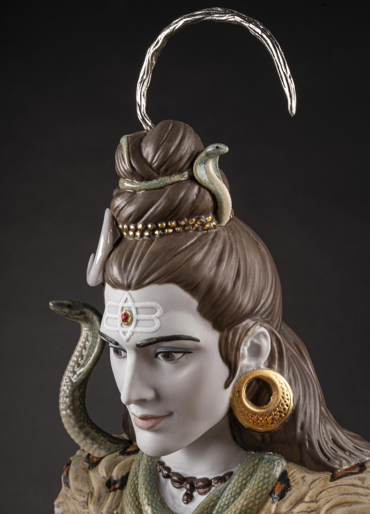 Lladró Shiv Parivar Sculpture (Shiva Parvati Ganesha Kartikeya) Limited Edition