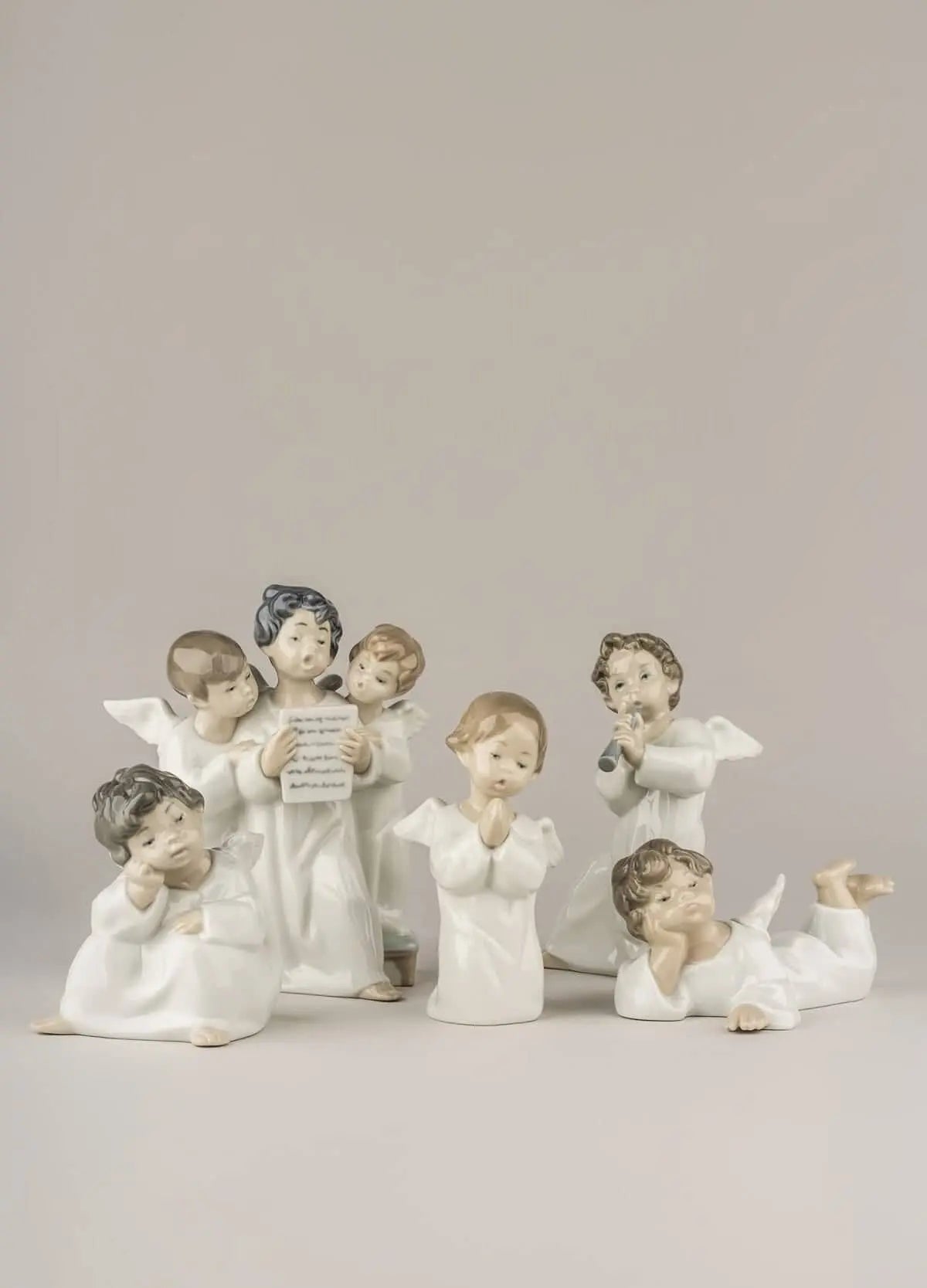 Lladró Angel with Flute Figurine - FormFluent