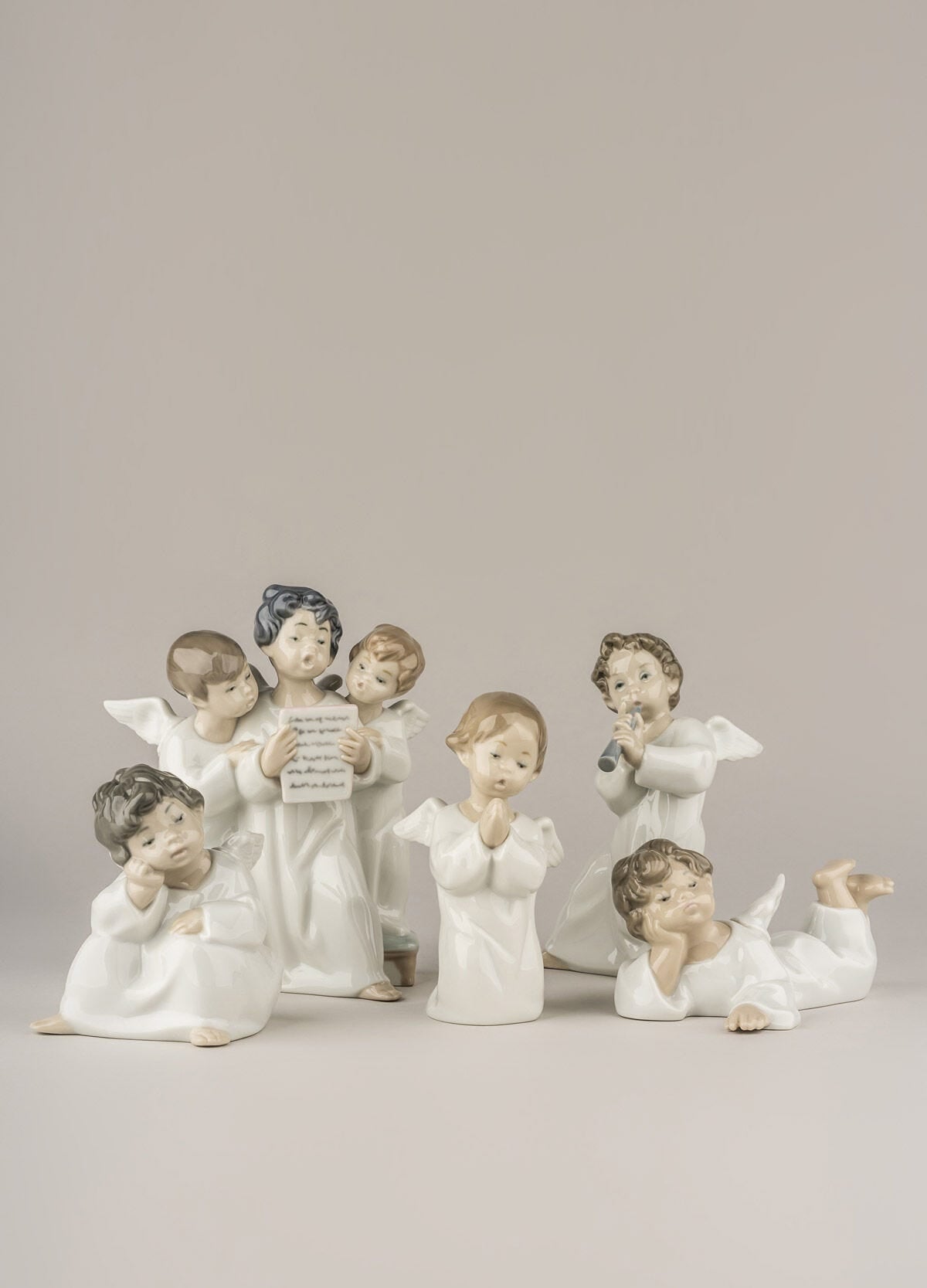  Lladró Angel with Flute Figurine Sculpture by Lladró at  FormFluent