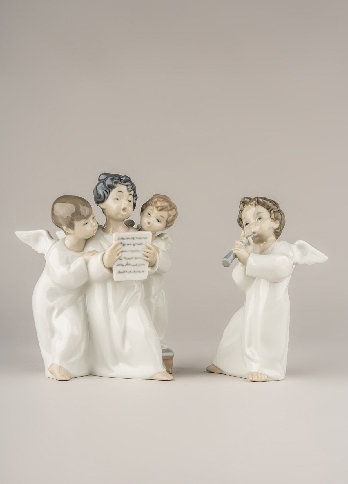  Lladró Angel with Flute Figurine Sculpture by Lladró at  FormFluent