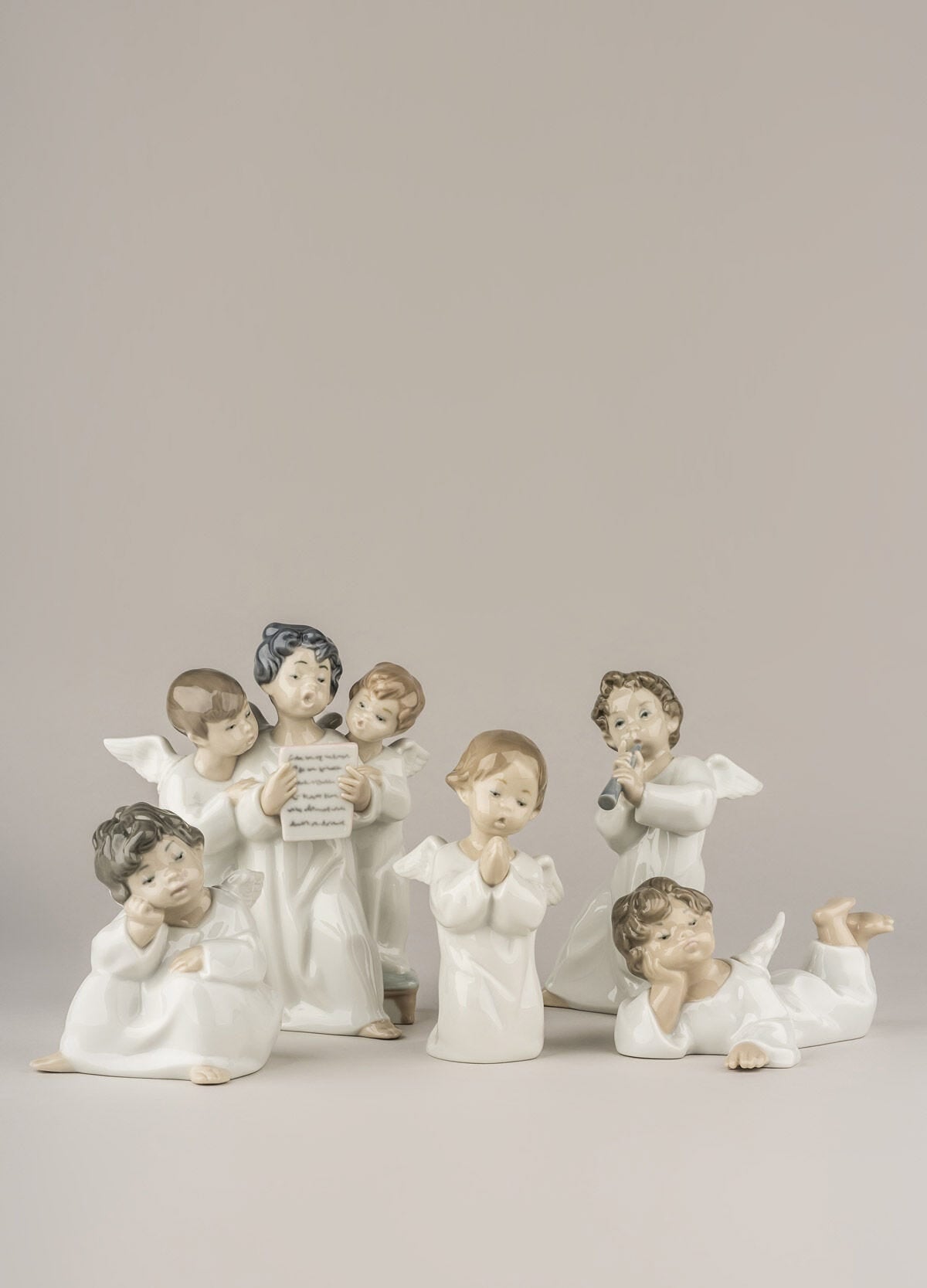 Lladró Angels' Group Figurine Sculpture by  Lladró at   FormFluent Sydney, Australia