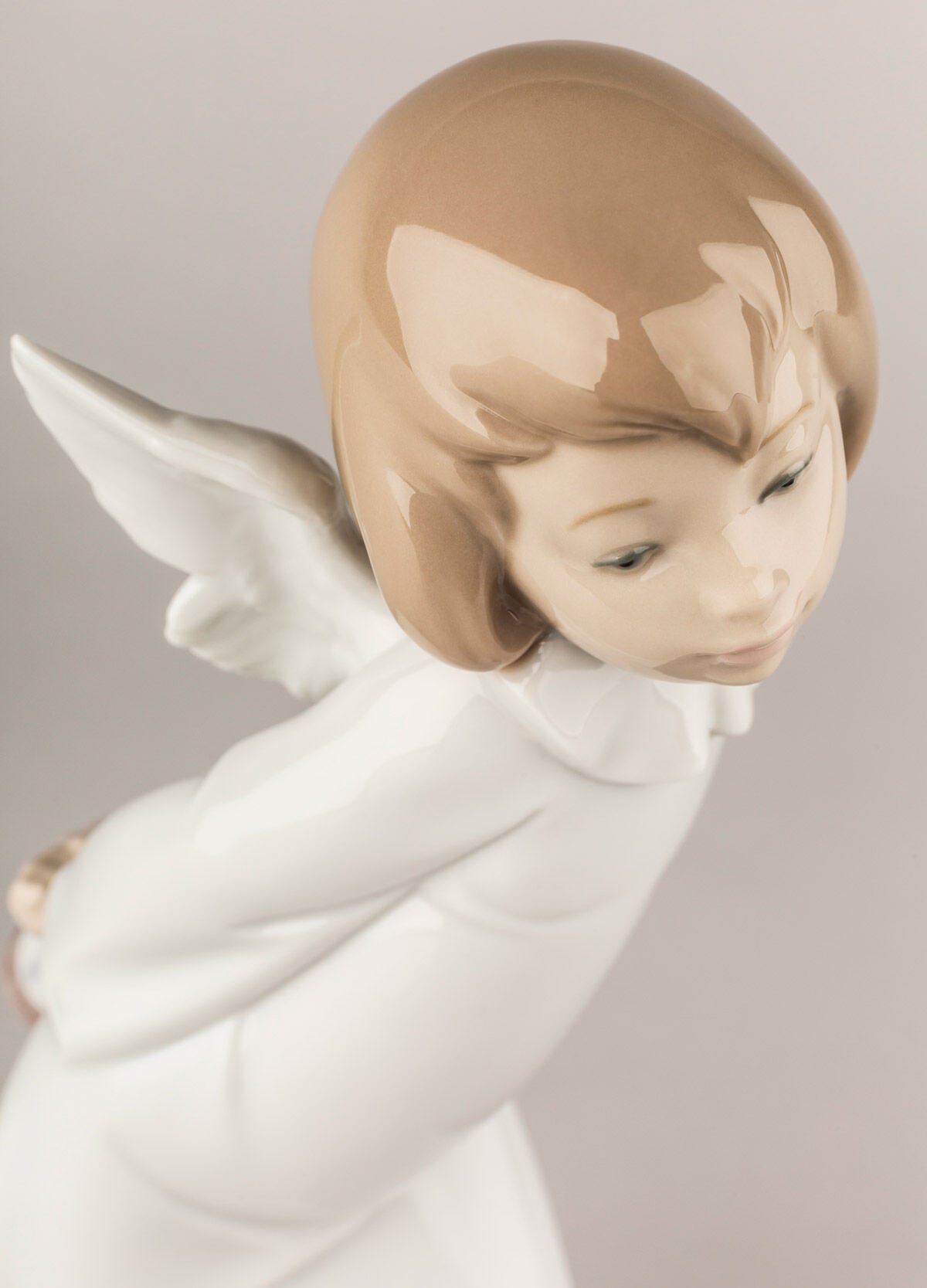  Lladró Curious Angel Figurine Sculpture by Lladró at  FormFluent