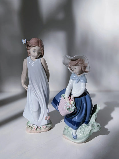  Lladró Pretty Pickings Girl Figurine Sculpture by Lladró at  FormFluent