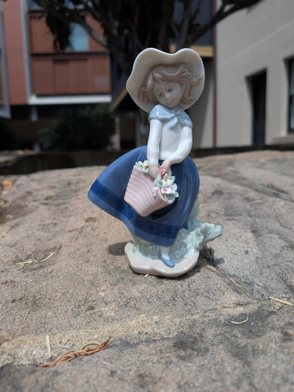  Lladró Pretty Pickings Girl Figurine Sculpture by Lladró at  FormFluent