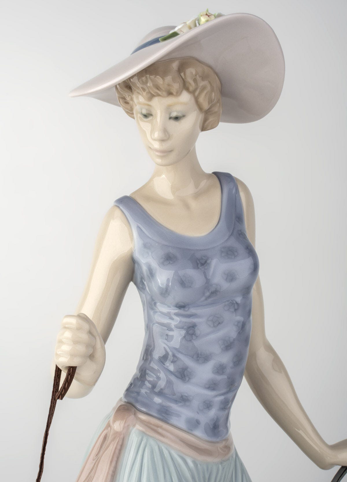  Lladró Elegant Promenade Woman and Dogs Figurine Sculpture by Lladró at  FormFluent