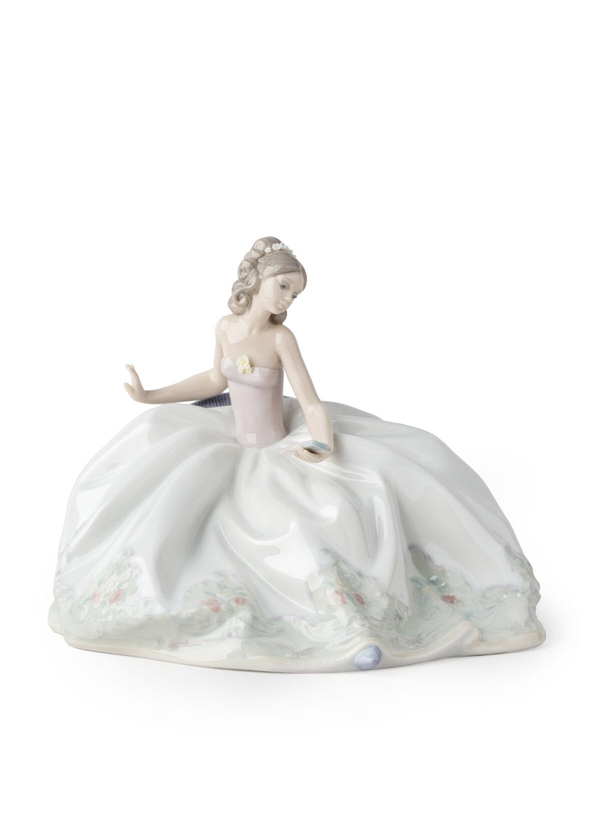 Lladró At The Ball Woman Figurine