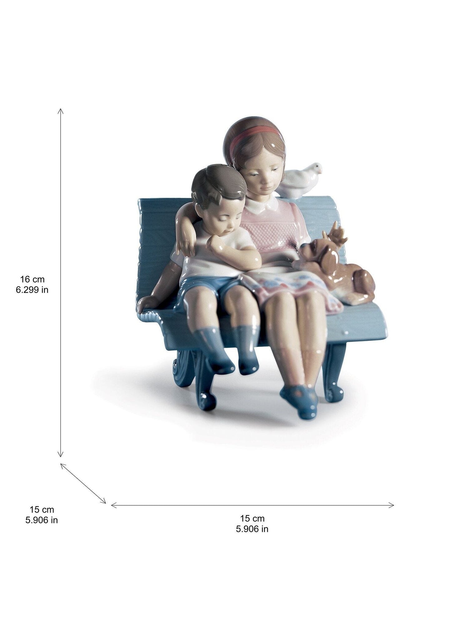 Lladró Surrounded By Love Children Figurine