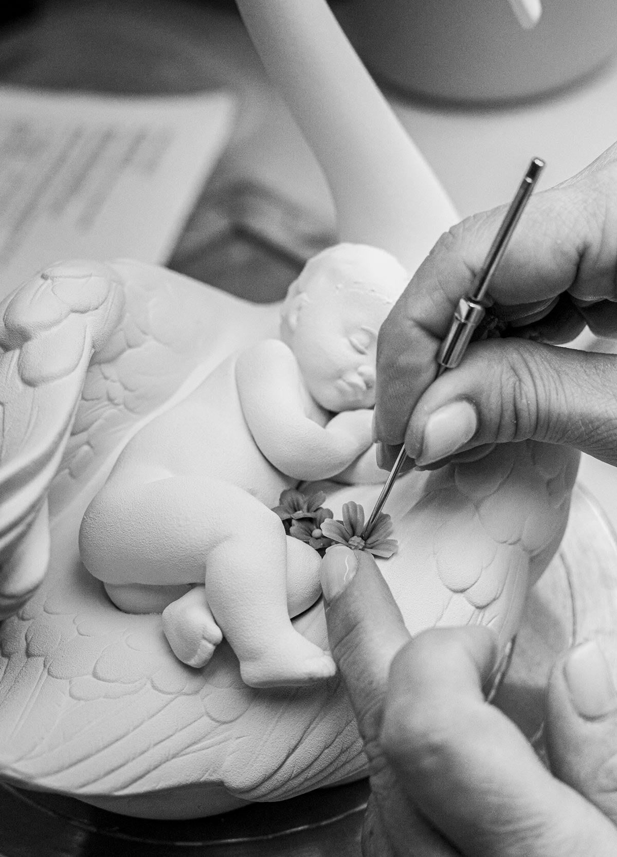 Lladró Drifting through Dreamland Swan and Baby Figurine Sculpture by Lladró at  FormFluent Sydney, Australia
