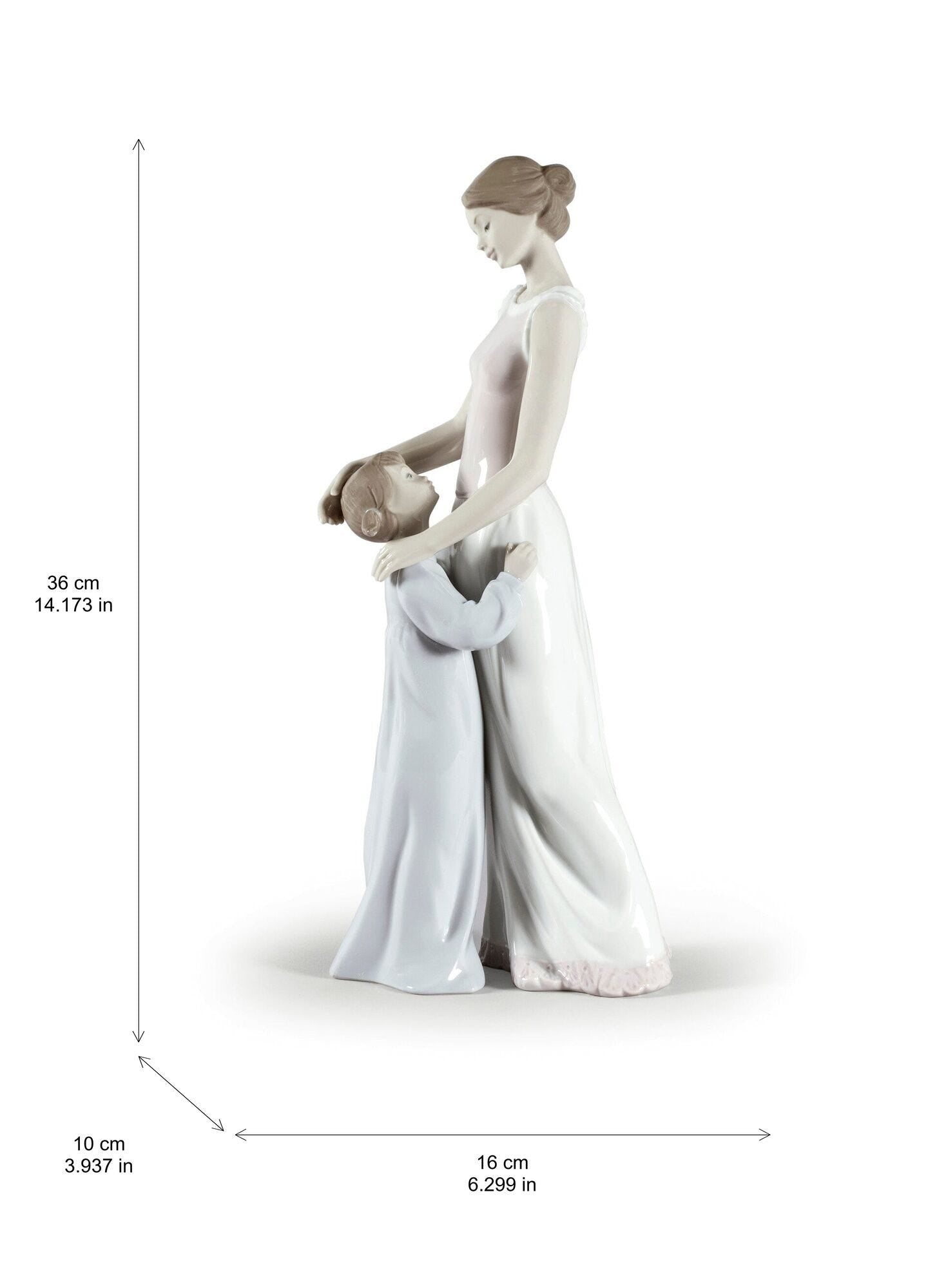 Lladró Someone to Look up to Mother Figurine