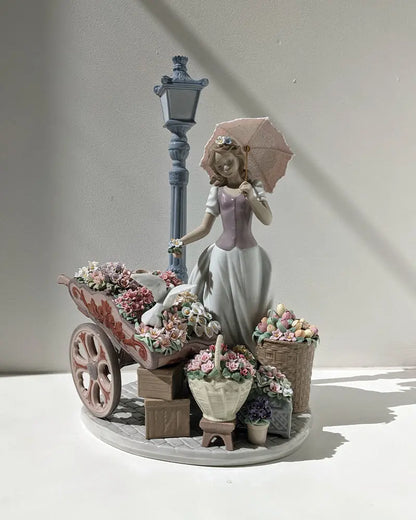  Lladró Flowers for Everyone Woman Sculpture Sculpture by Lladró at  FormFluent