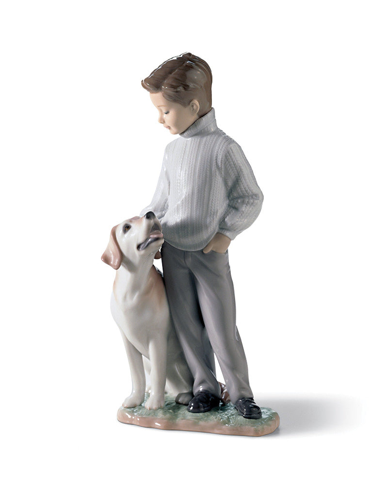 Lladró My Loyal Friend Dog Figurine   FormFluent