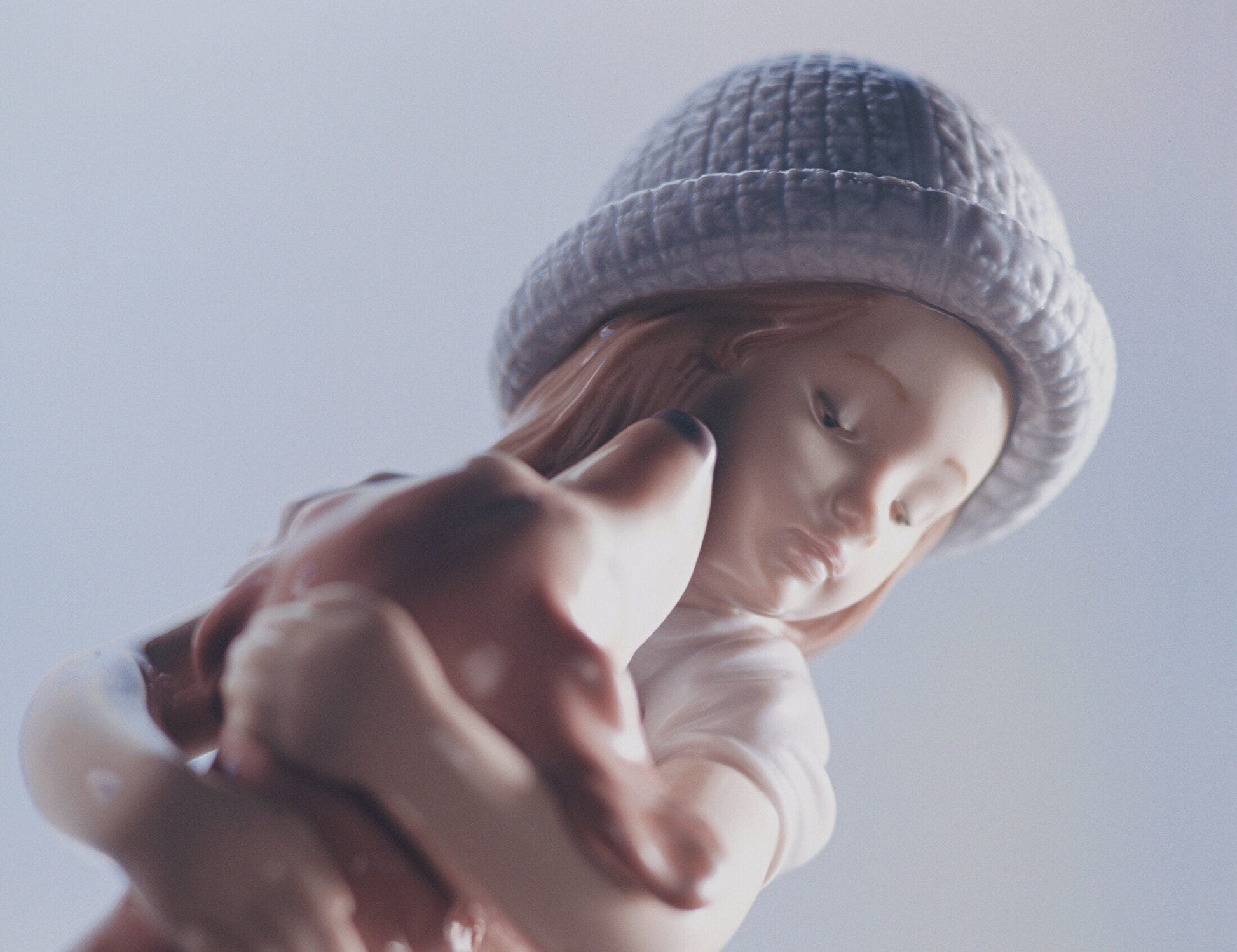 Buy Authentic Lladró Lladró A Warm Welcome Dog and Girl Figurine Sculpture - FormFluent Sydney Australia