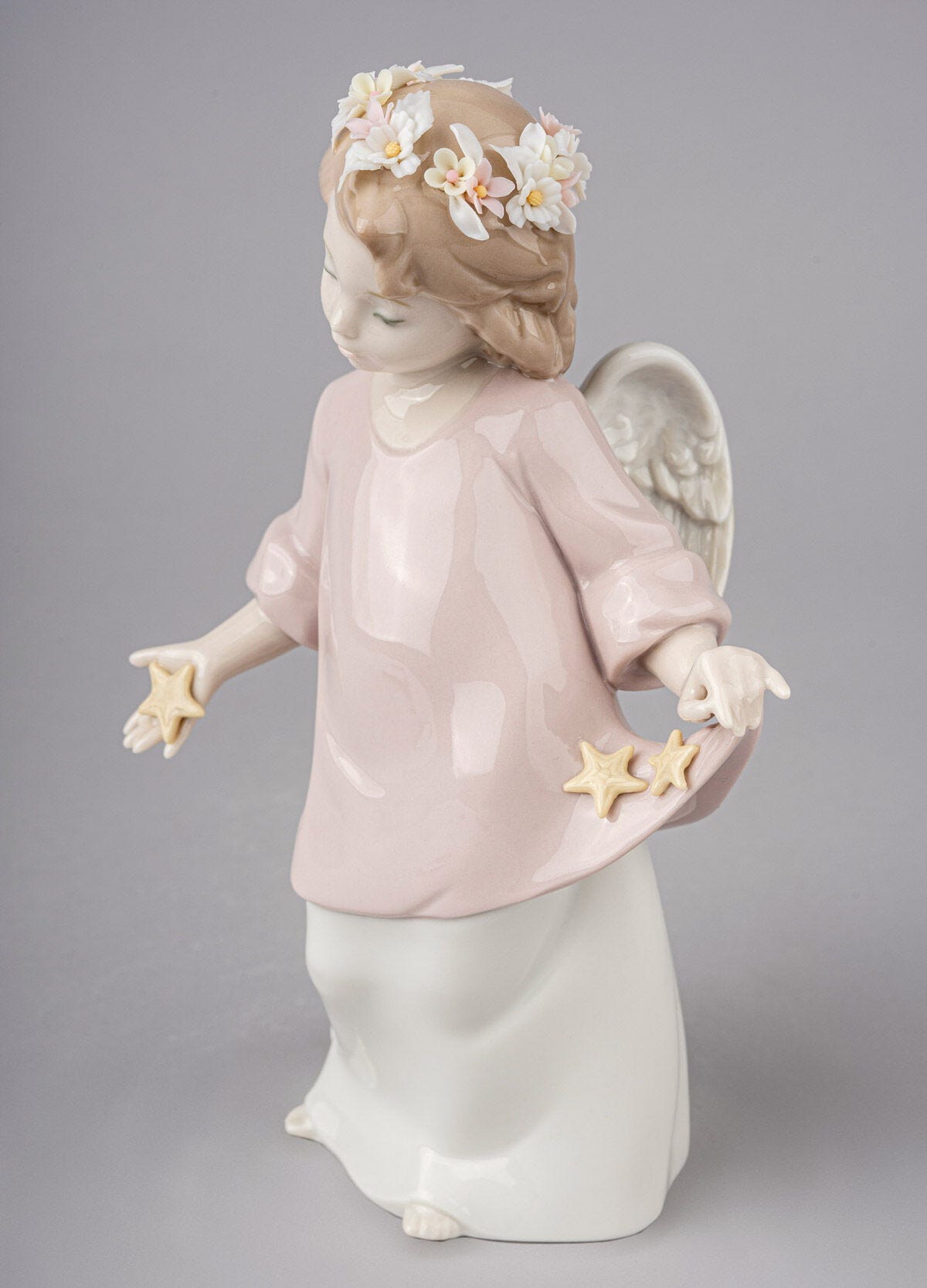 Buy Authentic Lladró Lladró Heavenly Stars Angel Figurine Sculpture - FormFluent Sydney Australia