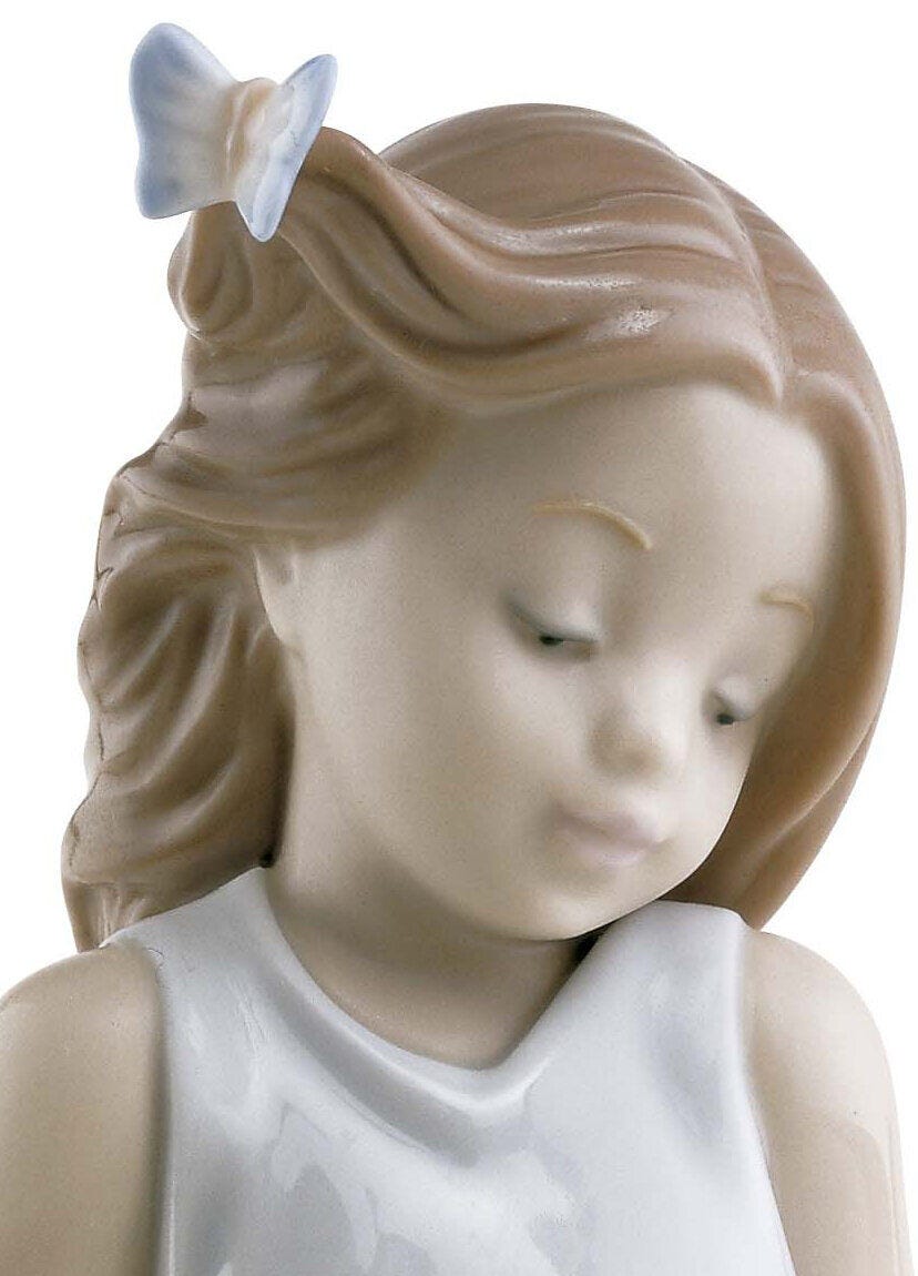 Friend of The Butterflies Girl Figurine