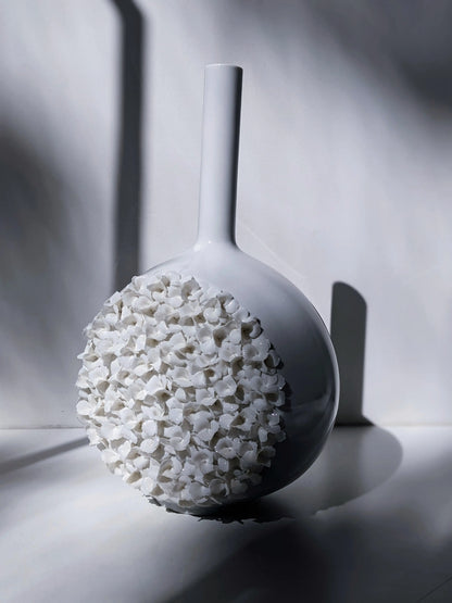  Lladró White Canvas Vase Flowers Tapestry by Bodo Sperlein Vase by Lladró at  FormFluent