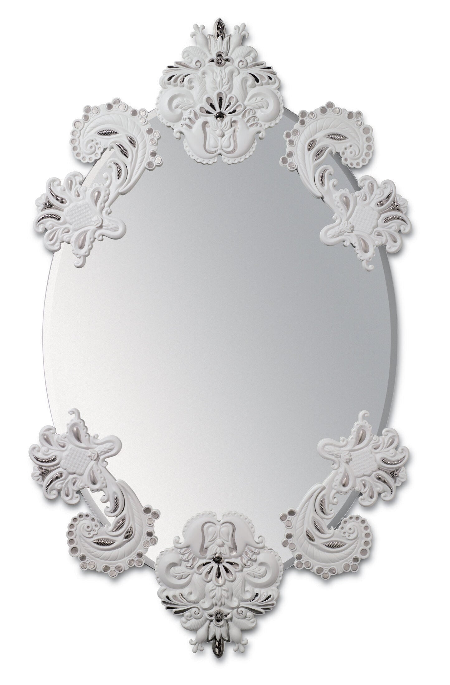 Oval Wall Mirrors Without Frame Limited Edition