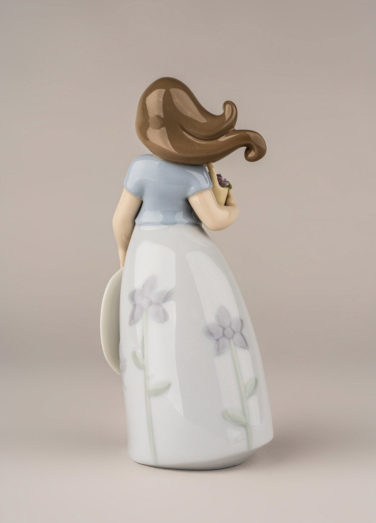 Buy Authentic Lladró Lladró Little Violet Girl Figurine Sculpture - FormFluent Sydney Australia