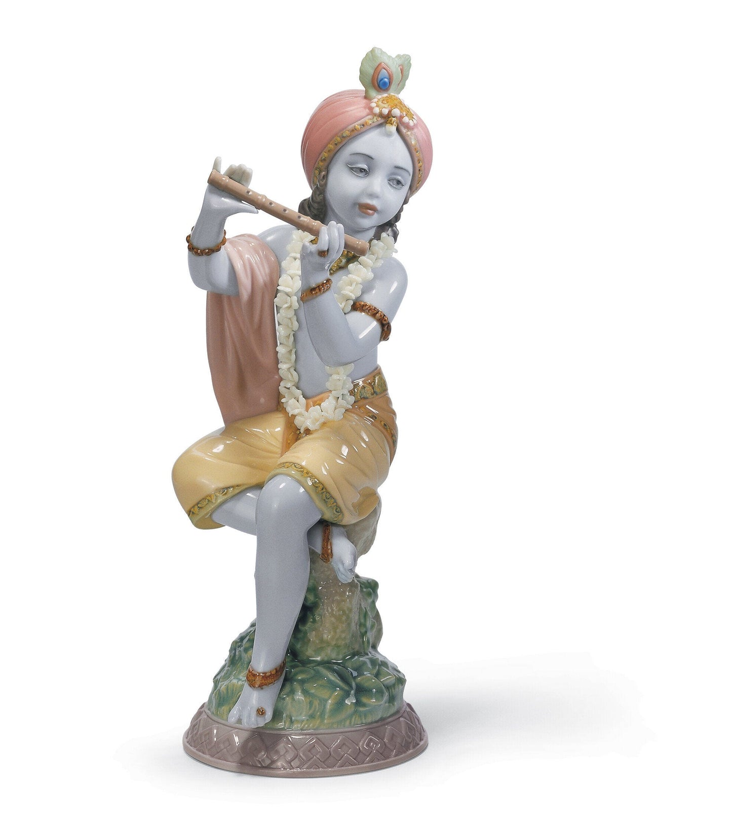 Lladró Lord Krishna Figurine  Sculpture FormFluent