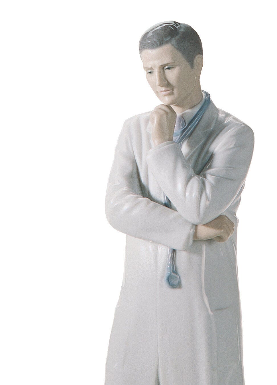 Male Doctor Figurine Fair Skin