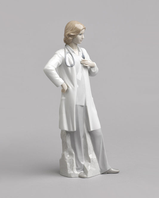 Lladró Female Doctor Figurine   FormFluent