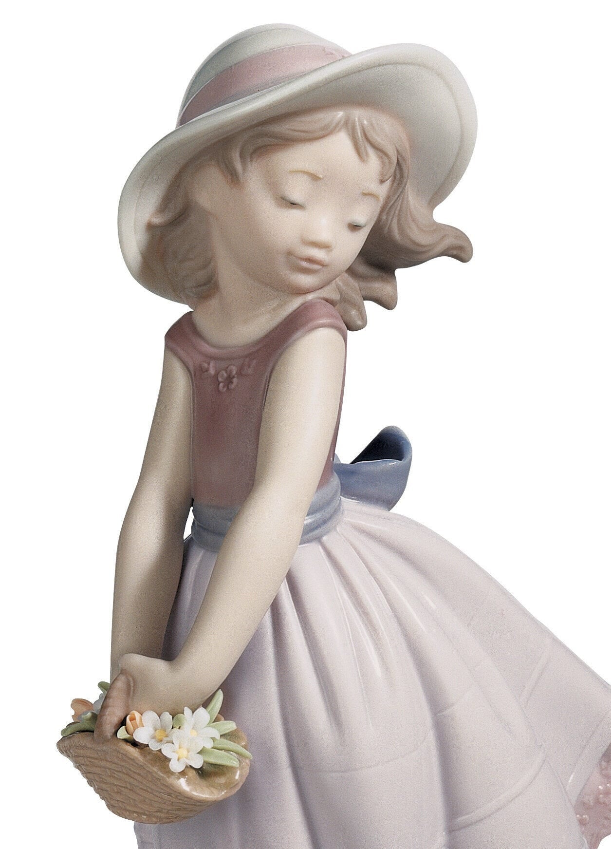 Buy Authentic Lladró Lladró Pretty Innocence Girl Figurine Sculpture - FormFluent Sydney Australia