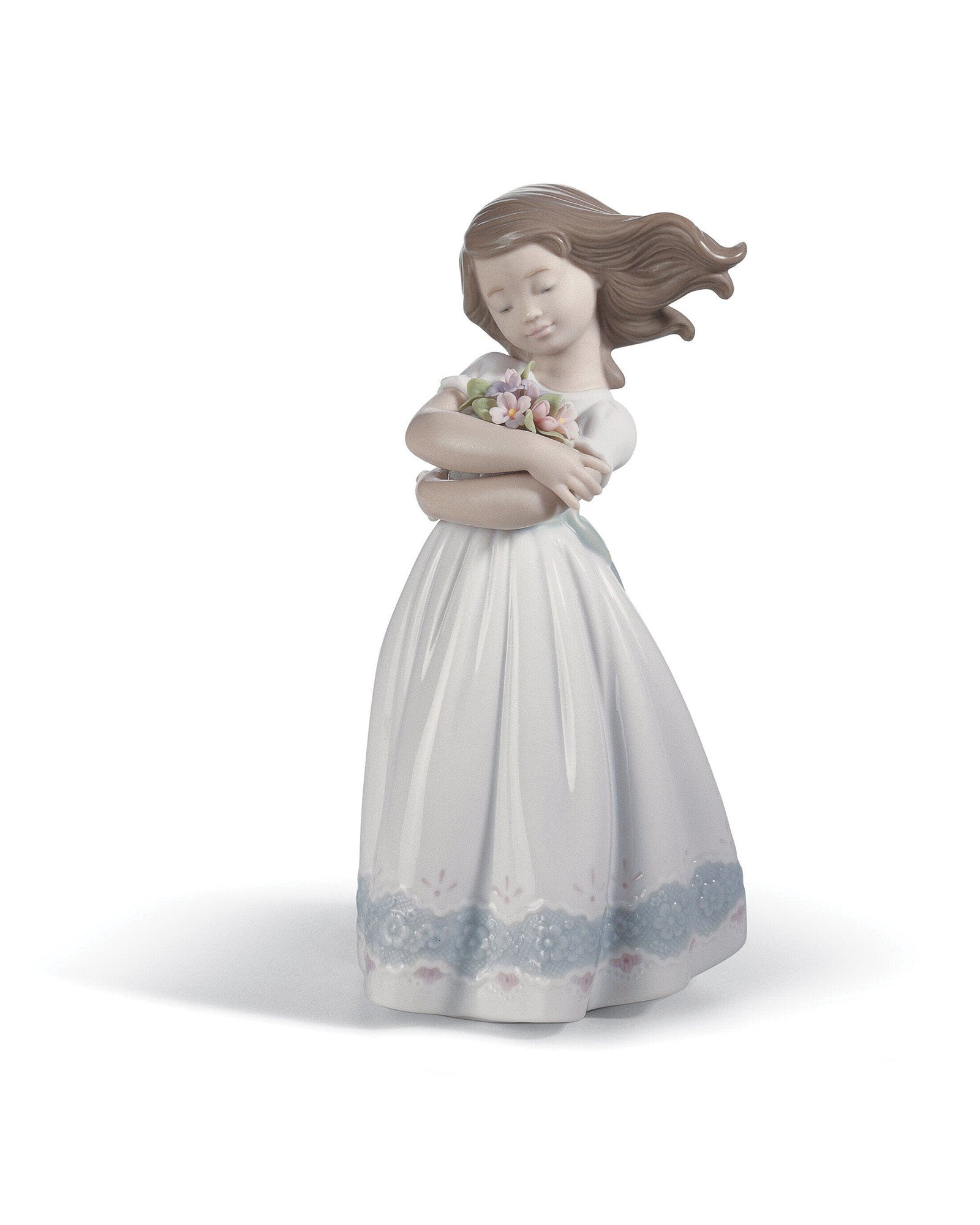 Lladró Tender Innocence Girl Sculpture   FormFluent