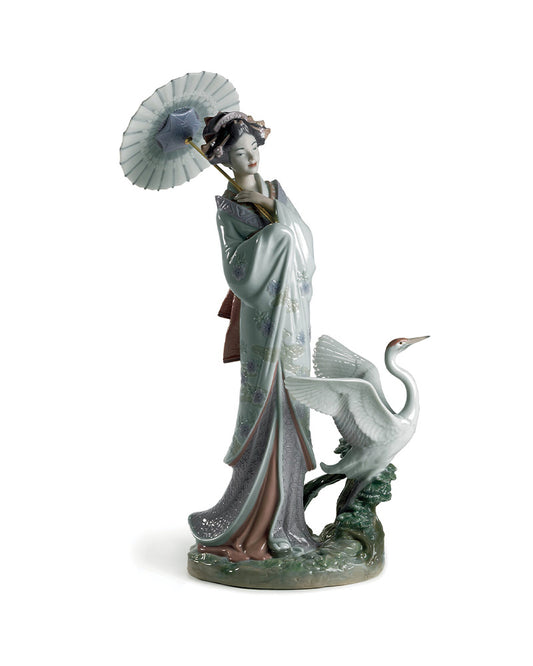 Lladró Japanese Portrait Woman Figurine   FormFluent