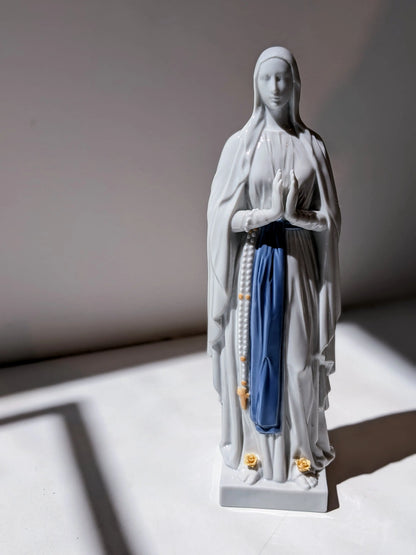  Lladró Our Lady of Lourdes Virgin Mary Figurine Sculpture by Lladró at  FormFluent