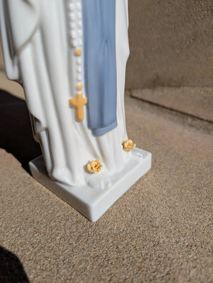  Lladró Our Lady of Lourdes Virgin Mary Figurine Sculpture by Lladró at  FormFluent