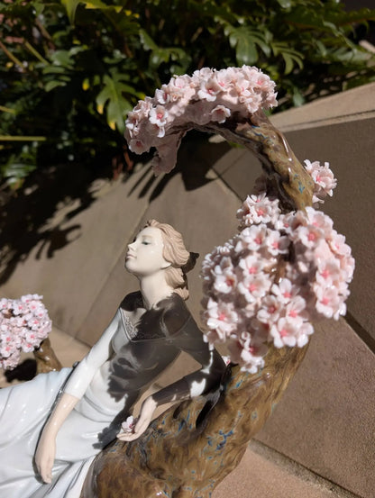  Lladró Sweet Scent of Blossoms Limited Edition Woman Figurine Sculpture by Lladró at  FormFluent