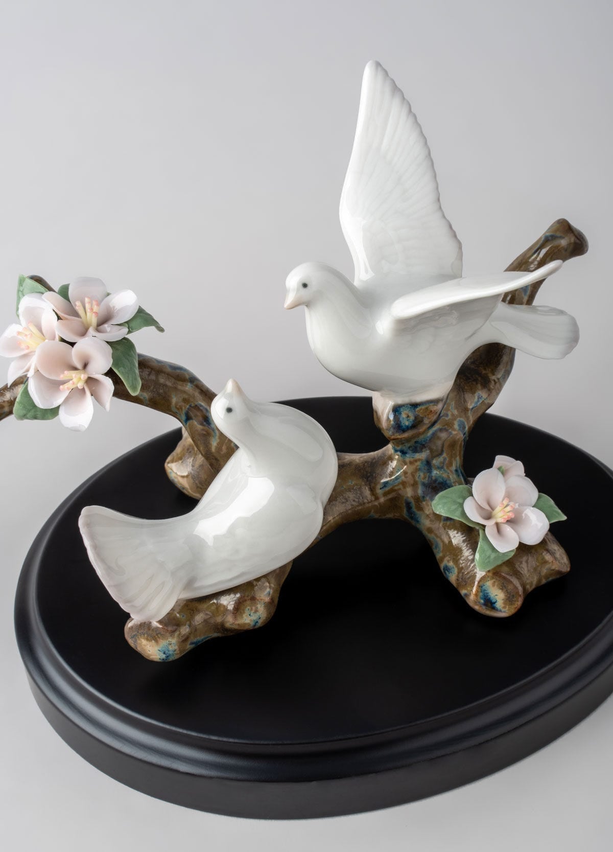  Lladró Doves on A Cherry Tree Figurine Sculpture by Lladró at  FormFluent