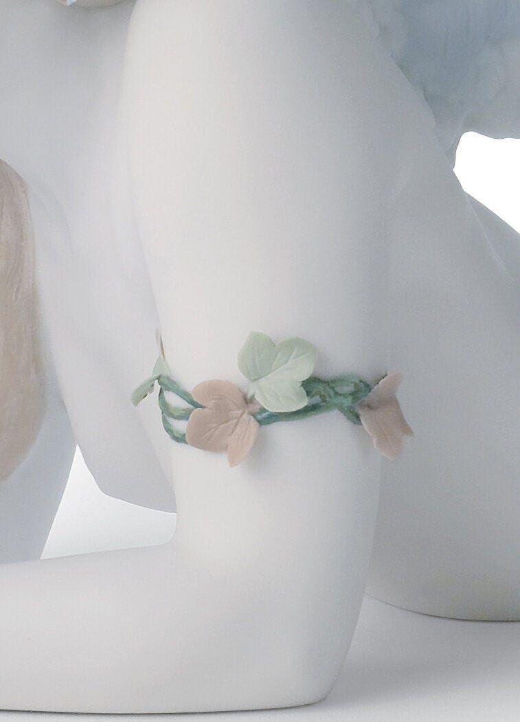 Buy Authentic Lladró Lladró Precious Angel Figurine Sculpture - FormFluent Sydney Australia