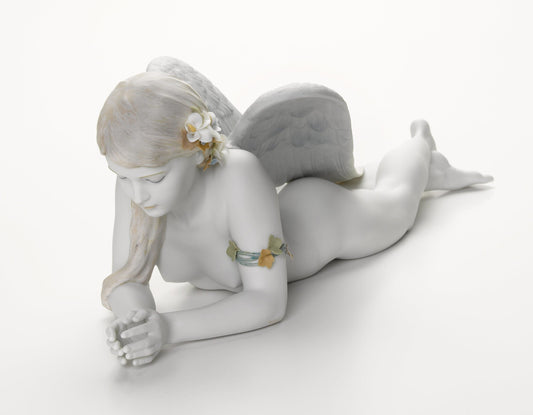 Buy Authentic Lladró Lladró Precious Angel Figurine Sculpture - FormFluent Sydney Australia