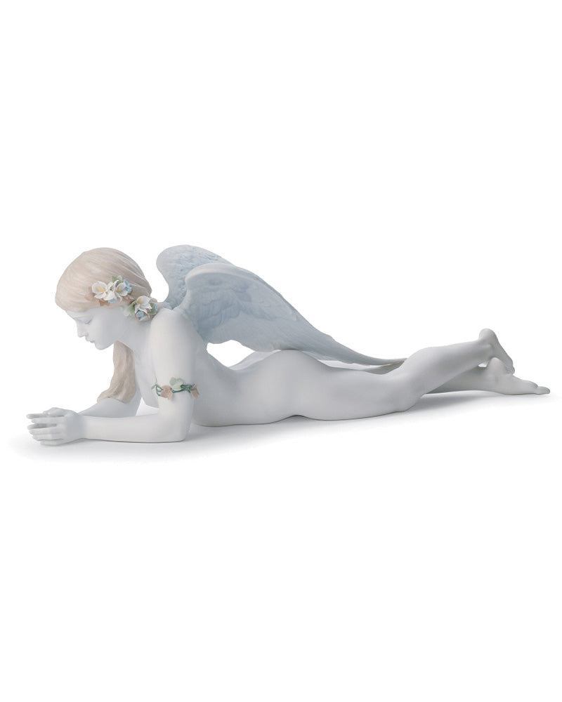 Buy Authentic Lladró Lladró Precious Angel Figurine Sculpture - FormFluent Sydney Australia